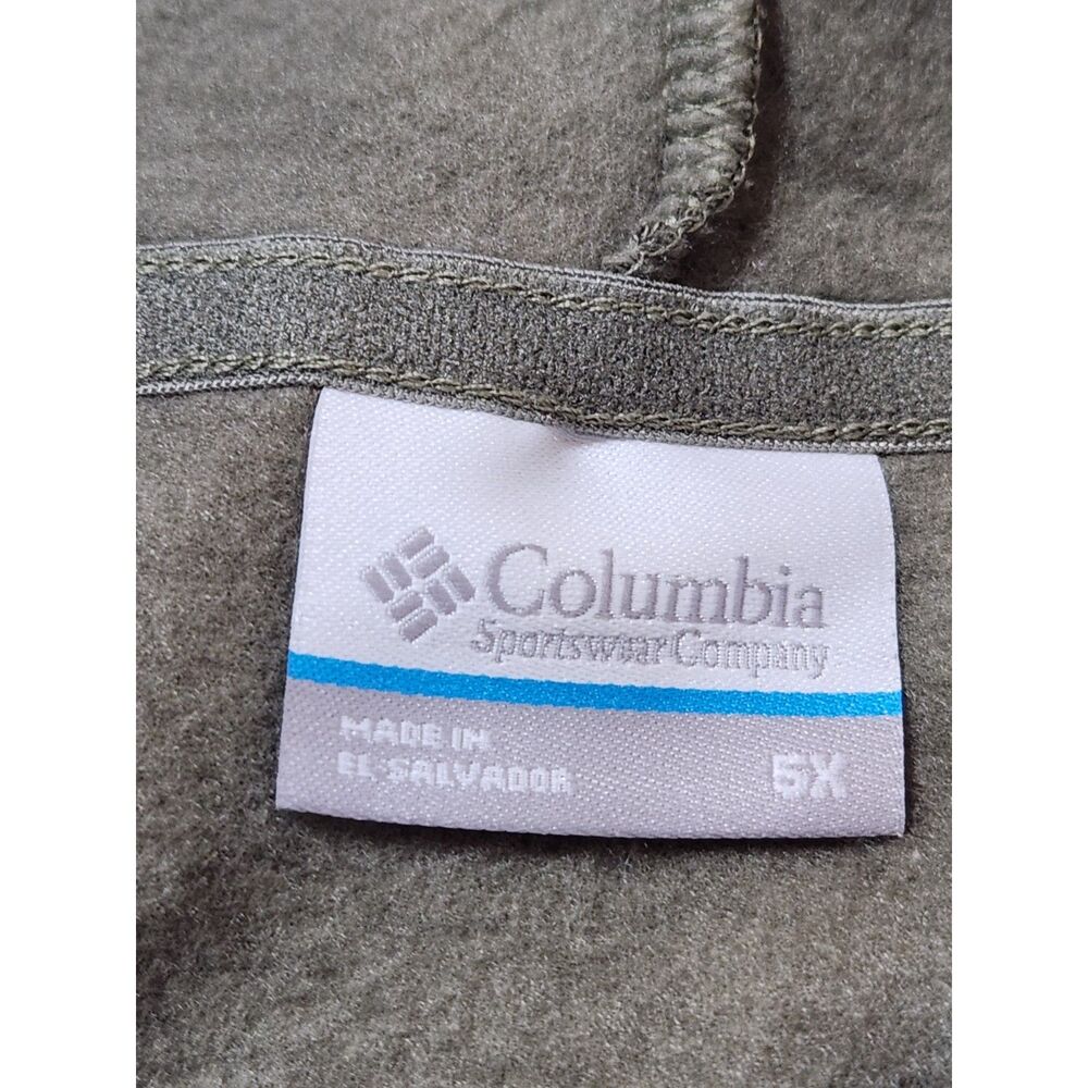 Columbia Men’s Trek Graphic Hoodie 5X 5XL Stone Green - Picture 6 of 8